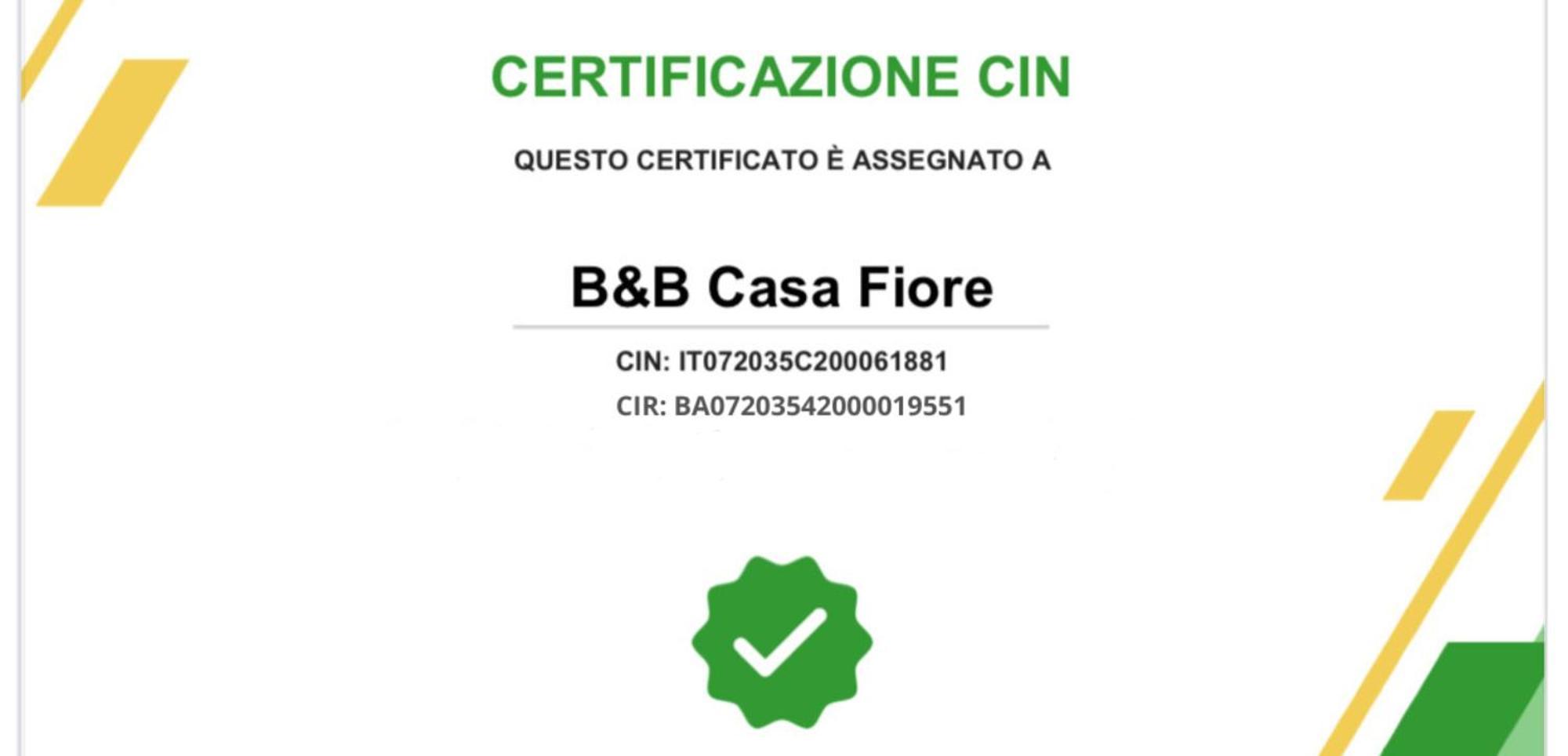 B&B Casa Fiore Polignano a Mare Eksteriør billede